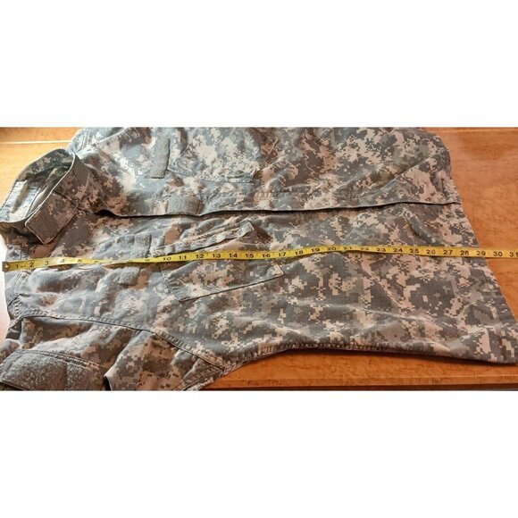 Army Combat Coat Uniform Camo Men's XL Team Soldier Certified Gear 5 Pockets Zip - Picture 11 of 14